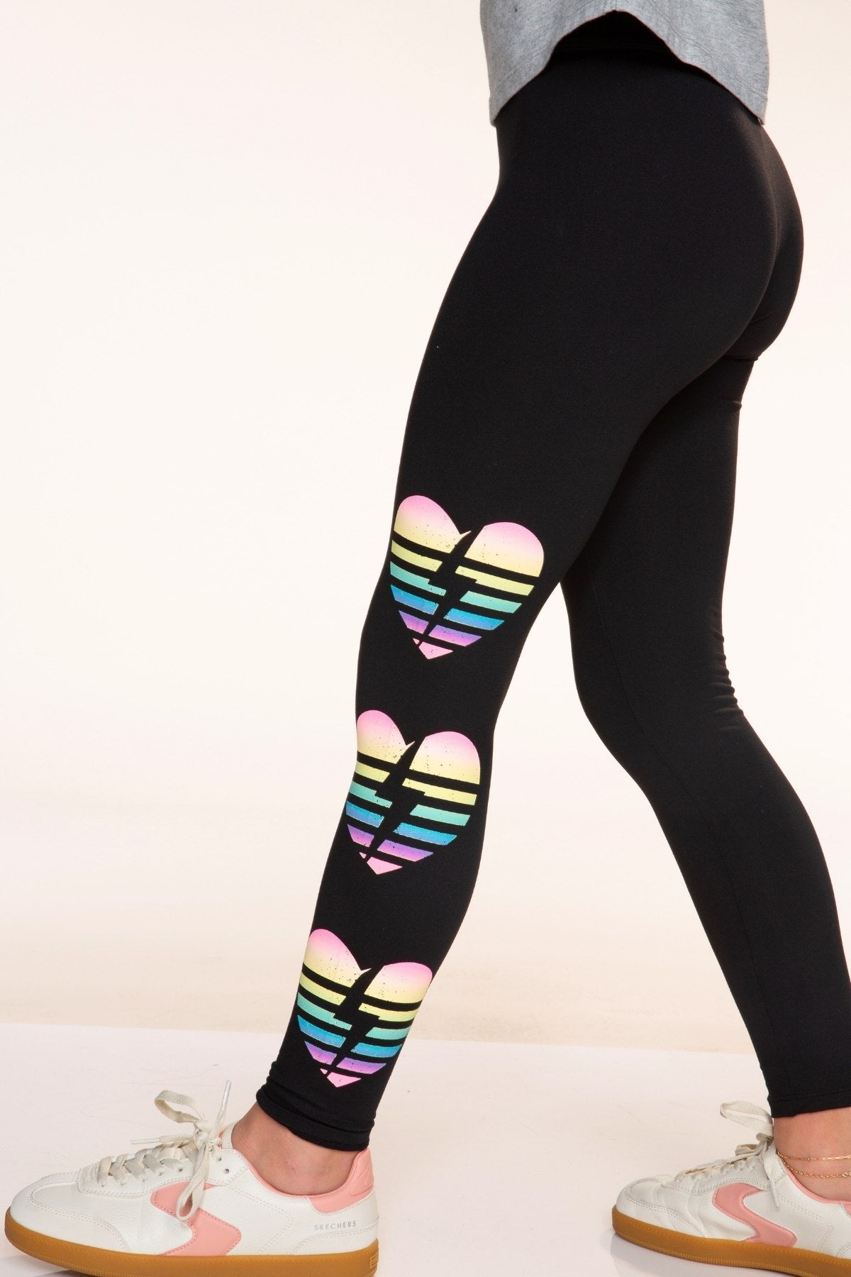 3-Pack Simply Soft Luxe Legging - Black Heart Bolt | Pink Mauve | Vintage Denim Smile - NEW!