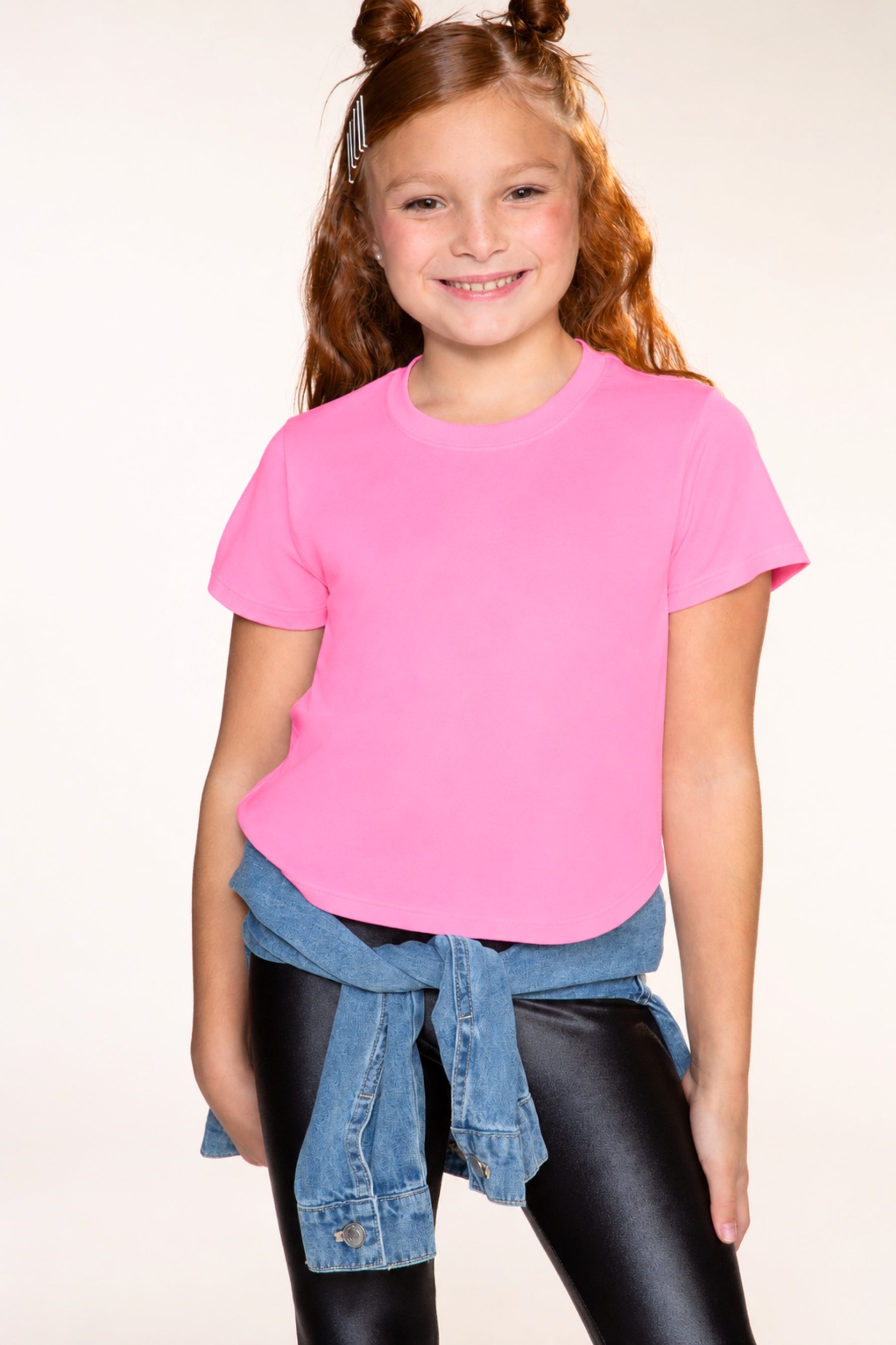 5 Pack Simply Soft Easy Tee - Dusty Pink | White | Blush Tie Dye | Black | Neon Pink - NEW!