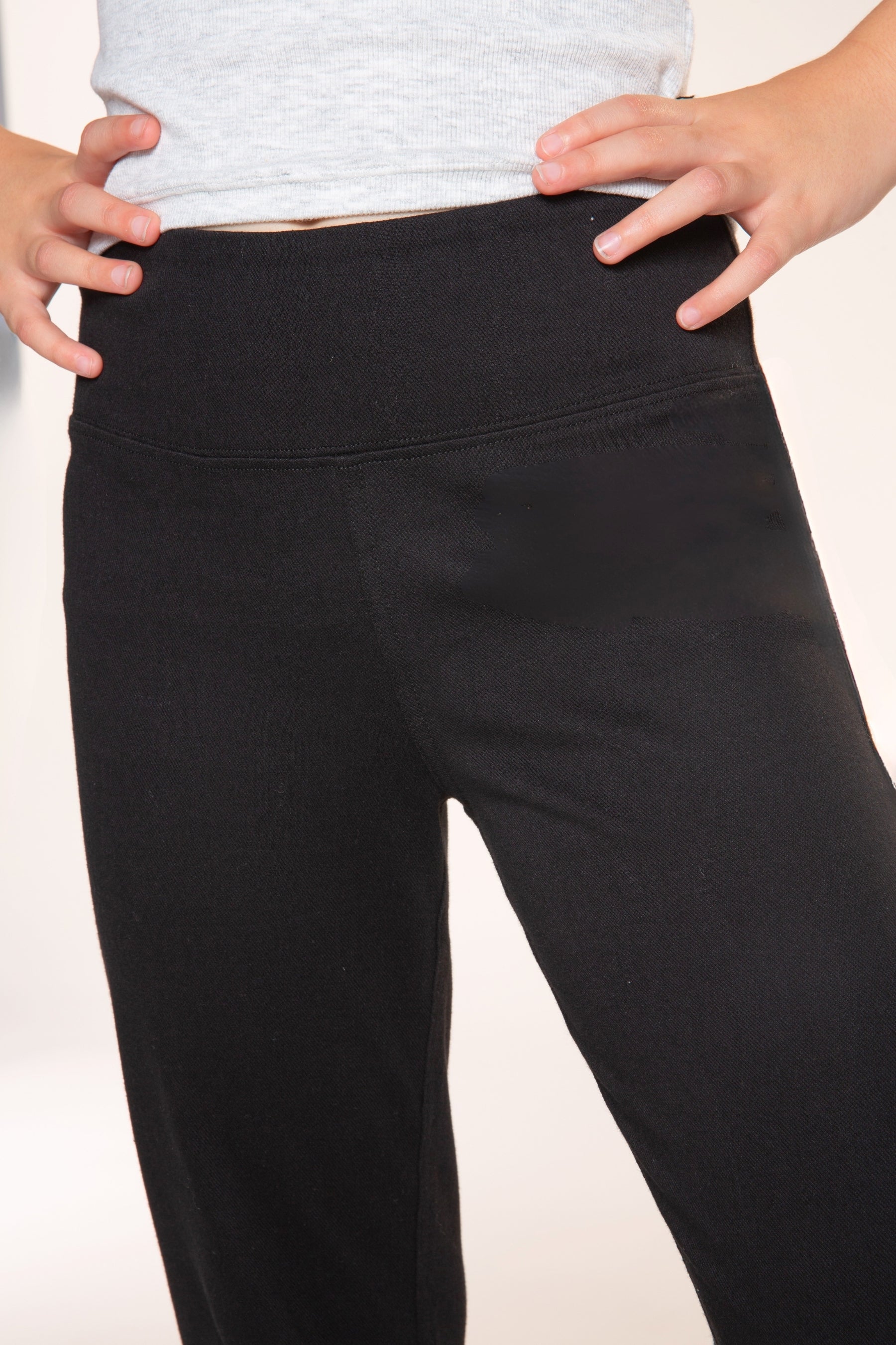 Super Stretch Soft Denim Flare Jegging - Light Blue Denim Floral - NEW!