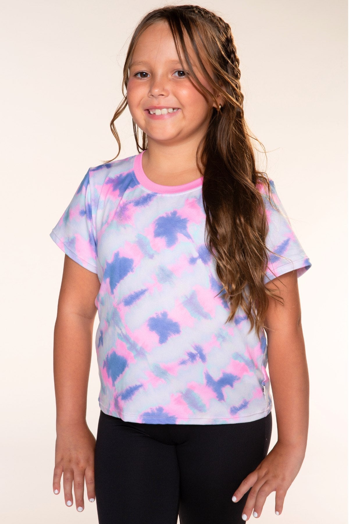 Simply Soft Easy Tee - Purple Graffiti Icons - NEW!