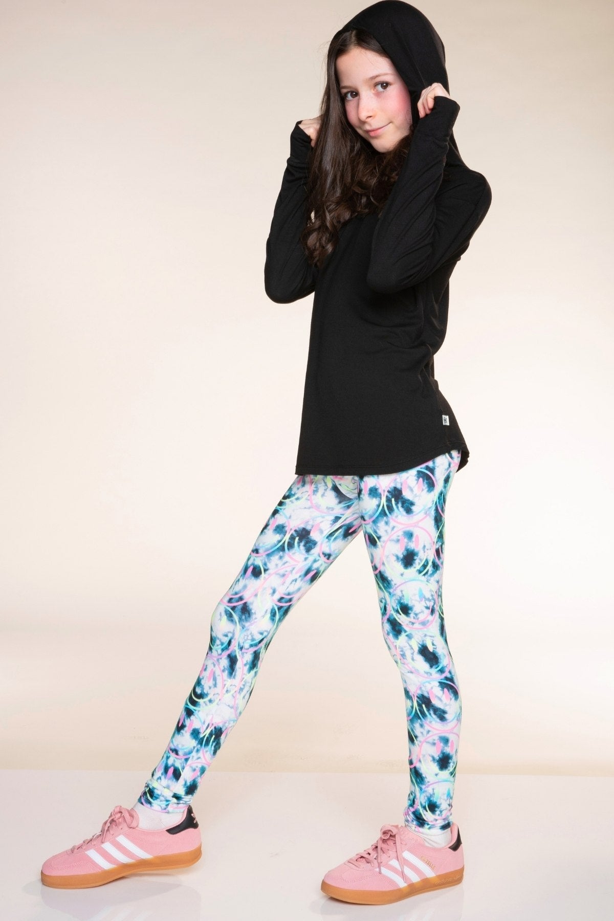 Simply Soft Long Legging. - Rainbow Leopard Heart - NEW!