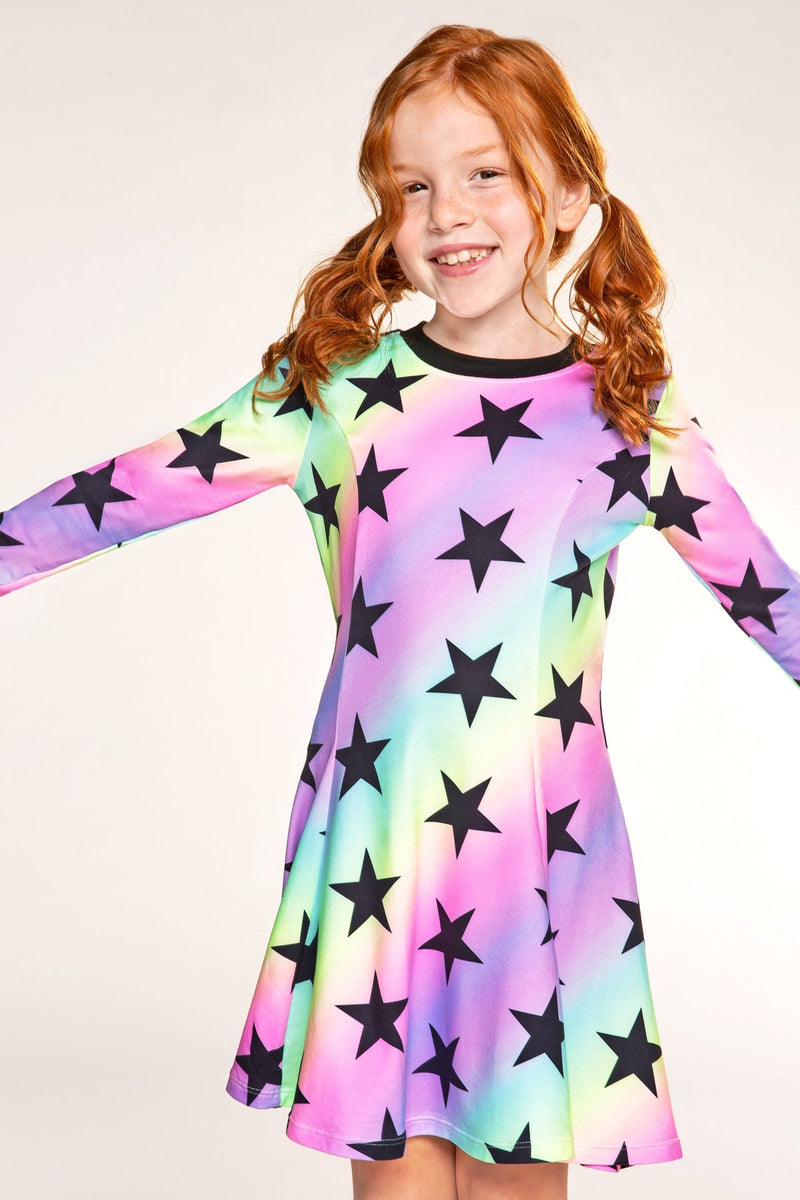 Simply Soft Long Sleeve Twirl Dress