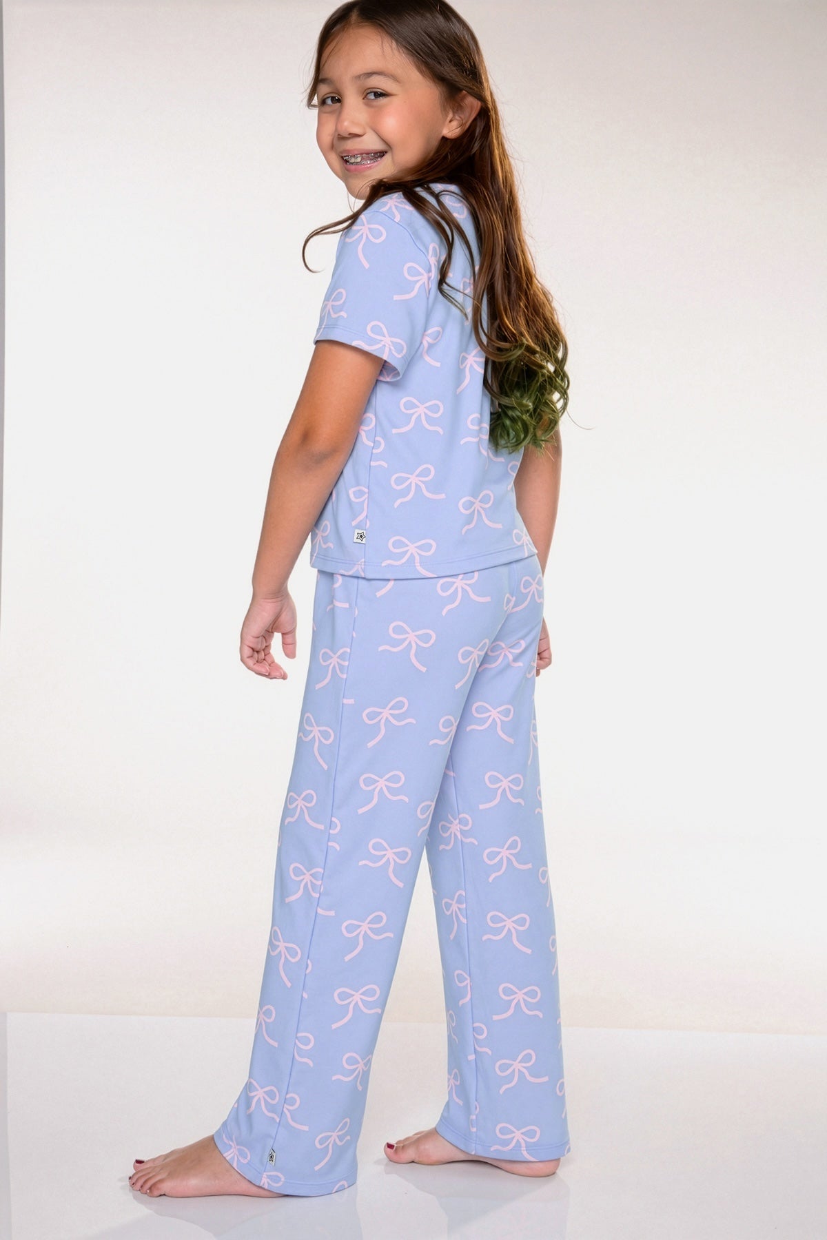 Simply Soft Easy Tee & Karate Pant - Ivory Floral Bow - NEW!