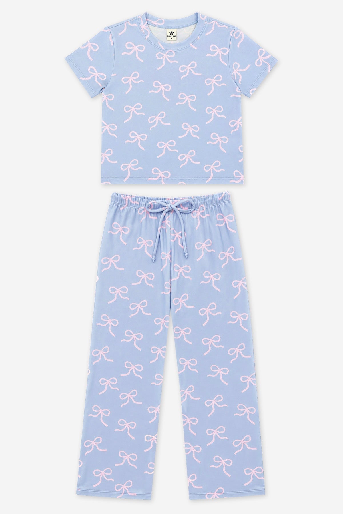 Simply Soft Easy Tee & Karate Pant - Ivory Floral Bow - NEW!