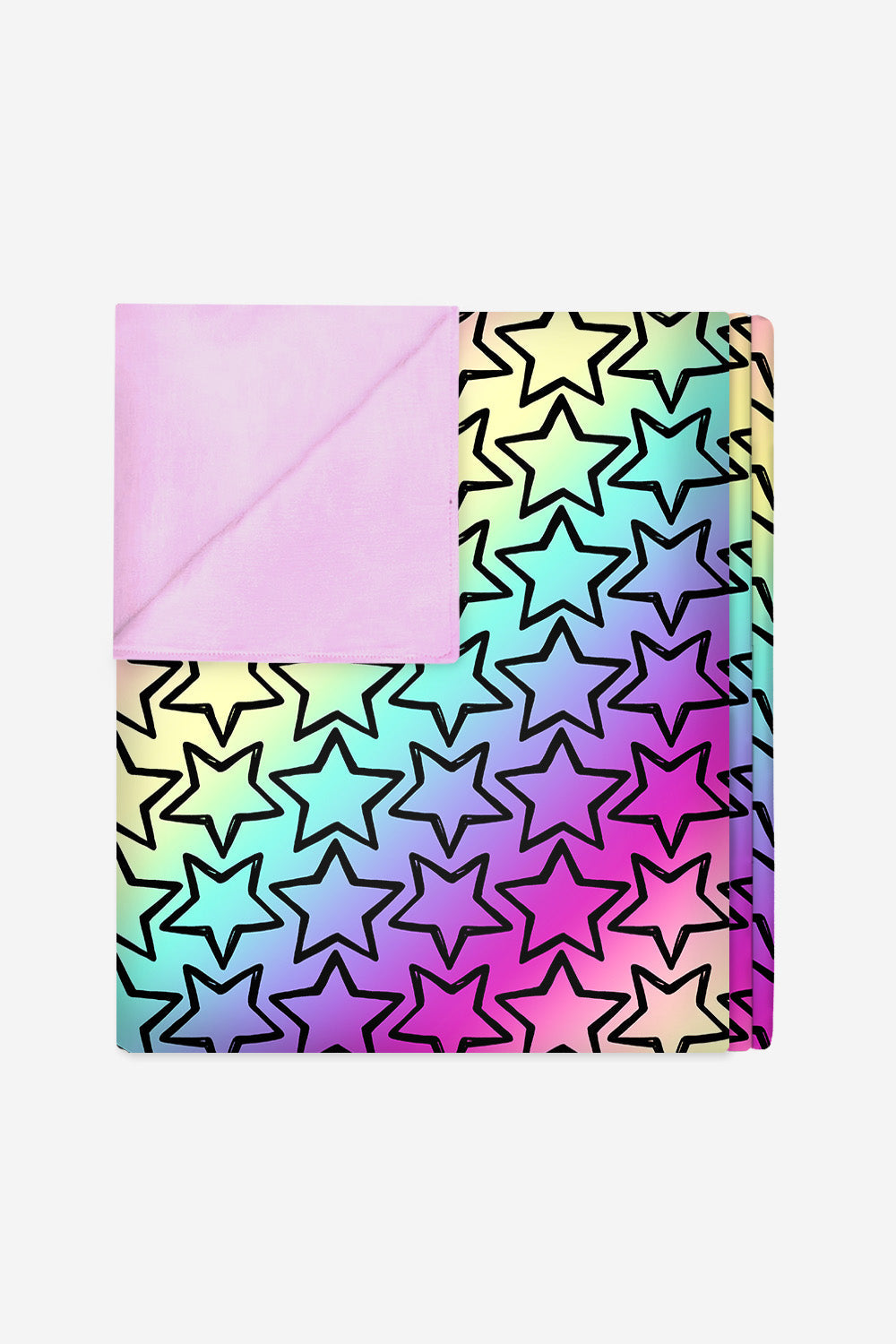 Simply Soft Reversible Blanket - Rainbow S'Mores - NEW!