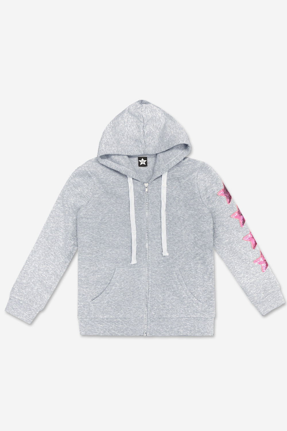 Cotton Soft French Terry Easy Zip Hoodie - Black Dance Tumble Cheer