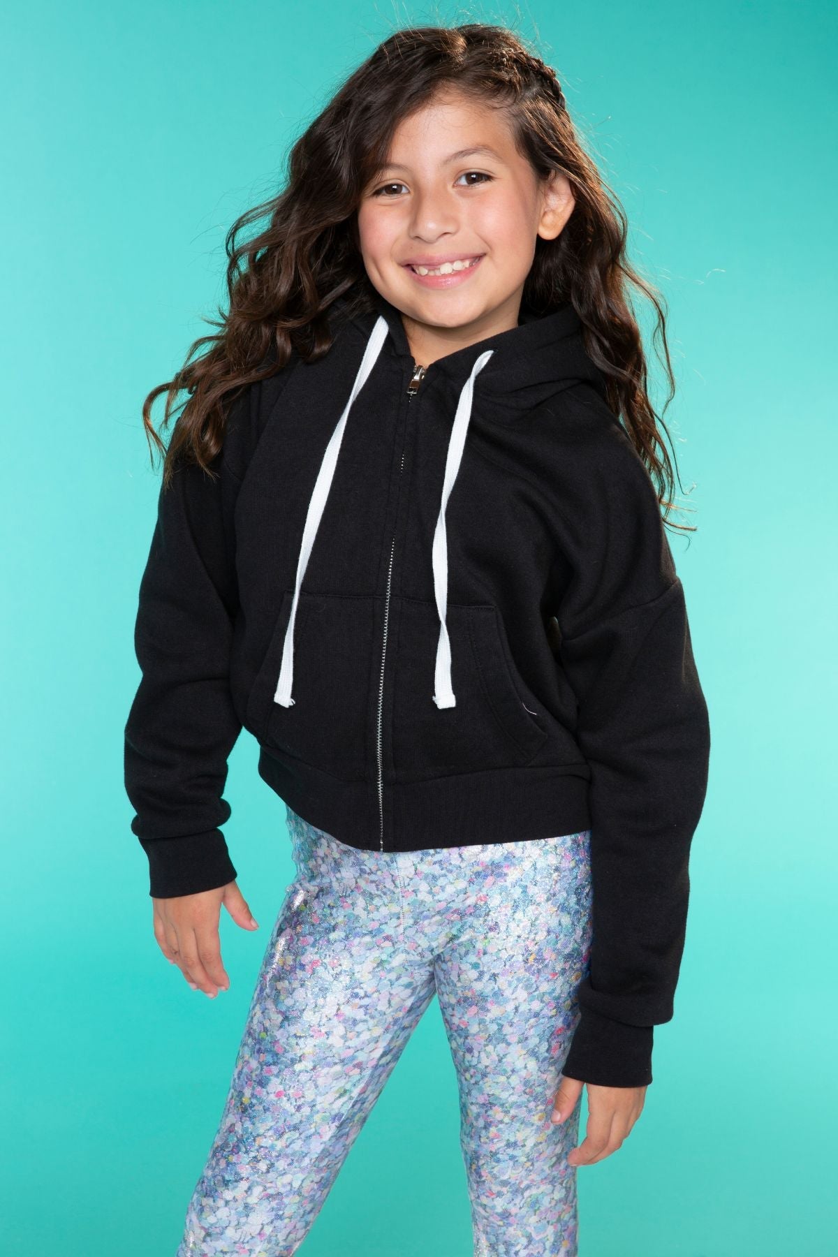 Glitter Foil High Shine Legging - Rainbow Glitter - NEW!