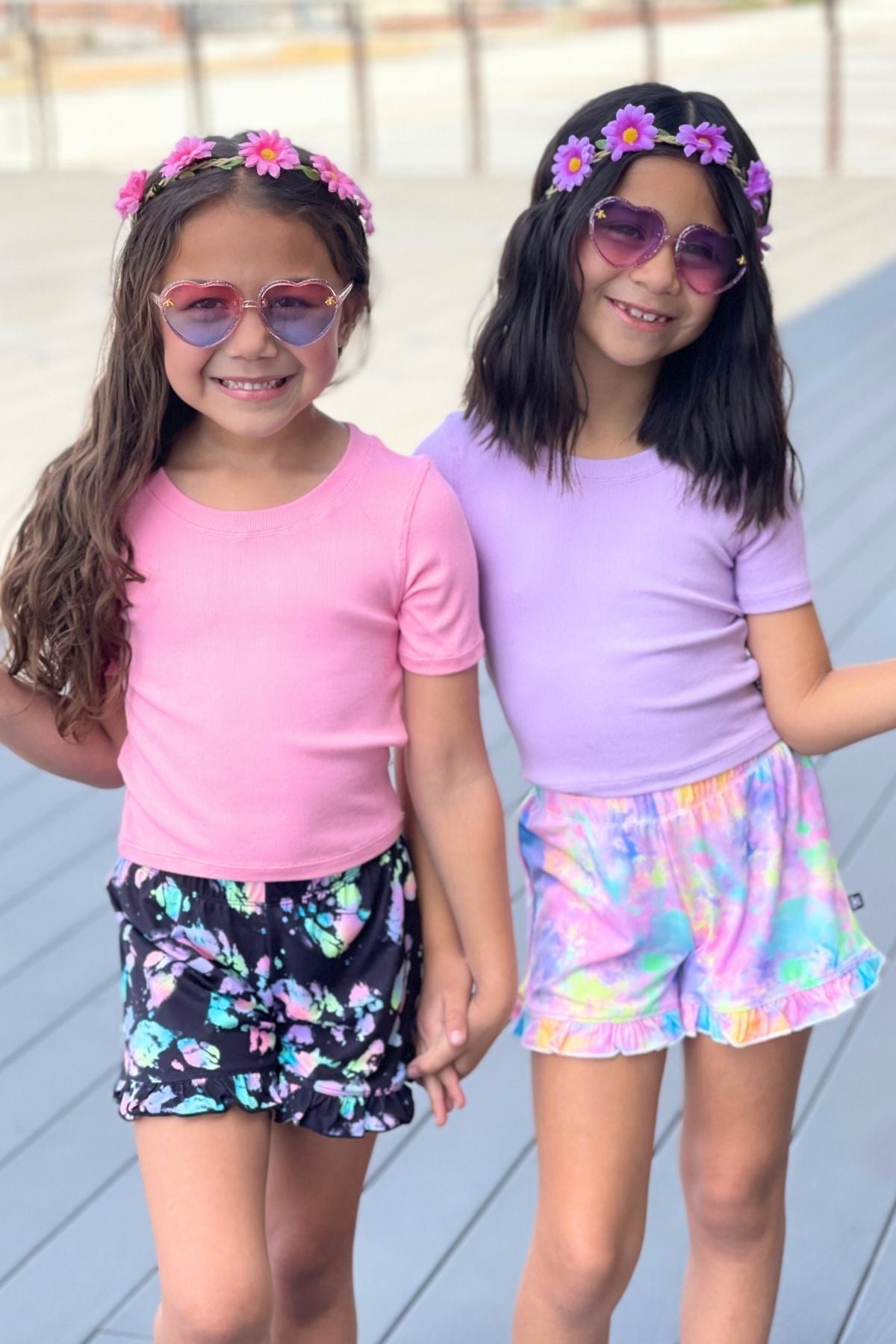 Ultra-Soft Ribbed Fitted Tee - Petal Pink - NEW!