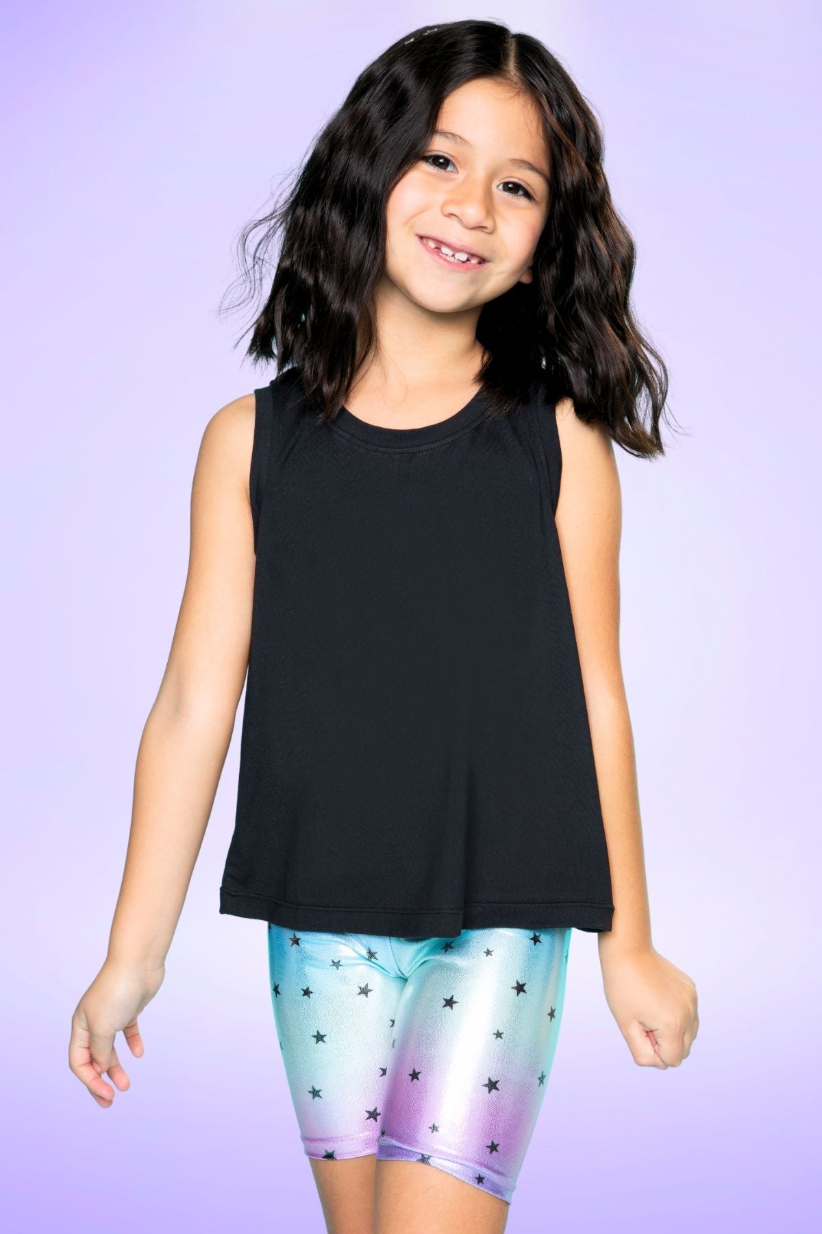 Simply Soft Easy Tank - Lt Pink Gummy Bear Rainbow - NEW!