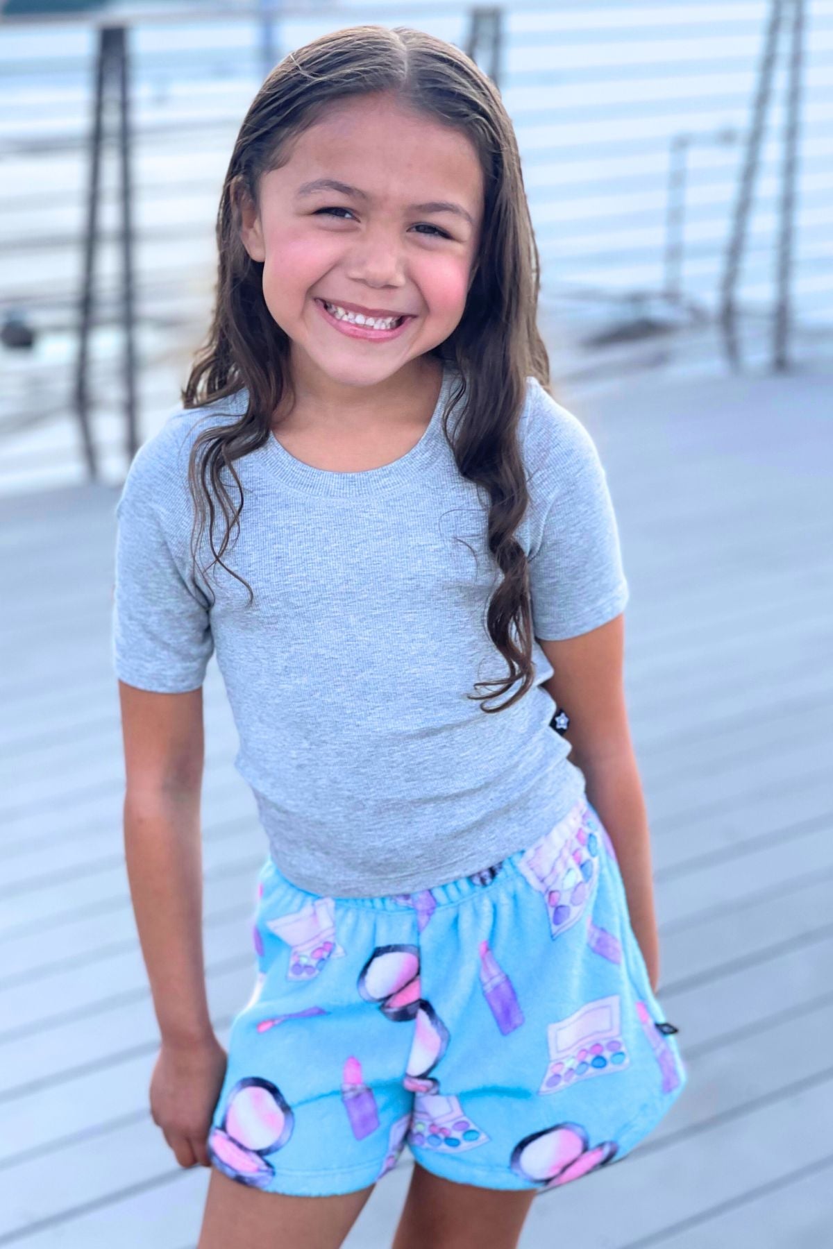 Ultra-Soft Ribbed Fitted Tee - Petal Pink - NEW!