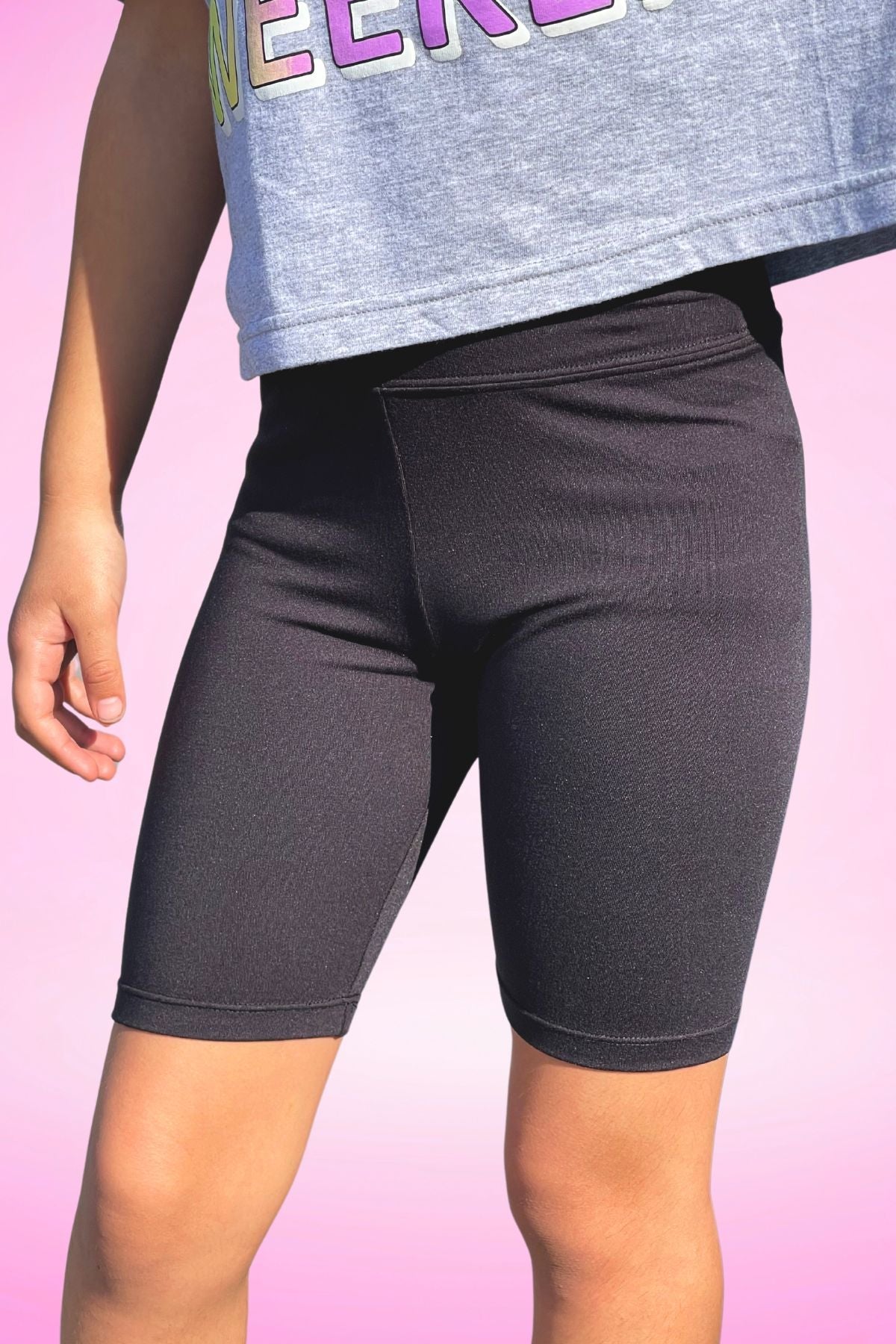 Simply Soft Luxe Biker Short - Candy Pink