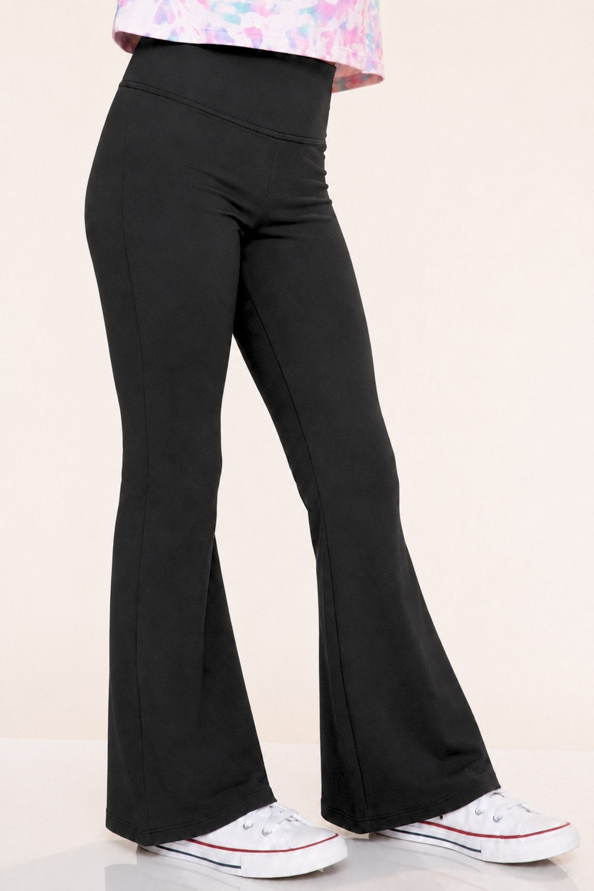 Simply Soft Luxe Flare Legging - Navy Heather Blue - NEW!