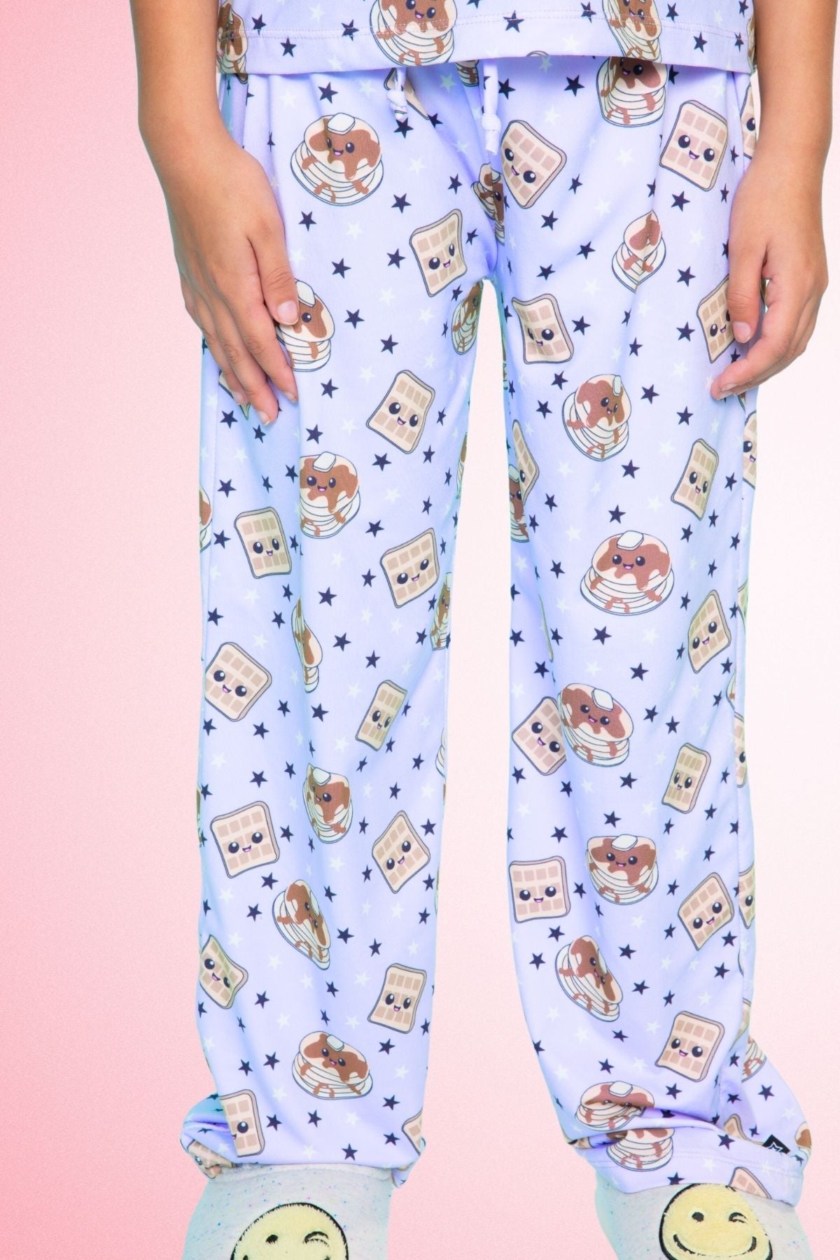Simply Soft Easy Tee & Karate Pant - Pink Gingham Leopard