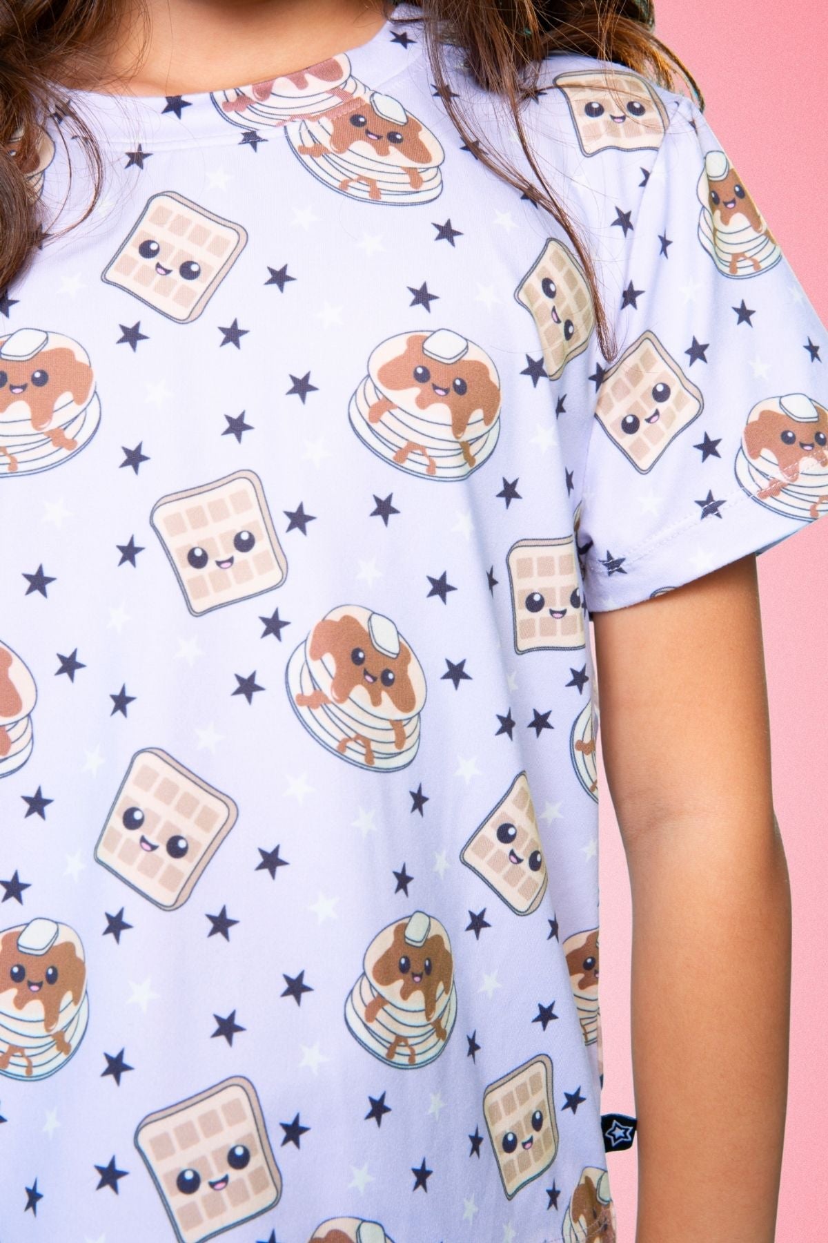 Simply Soft Easy Tee & Karate Pant - Pink Gingham Leopard