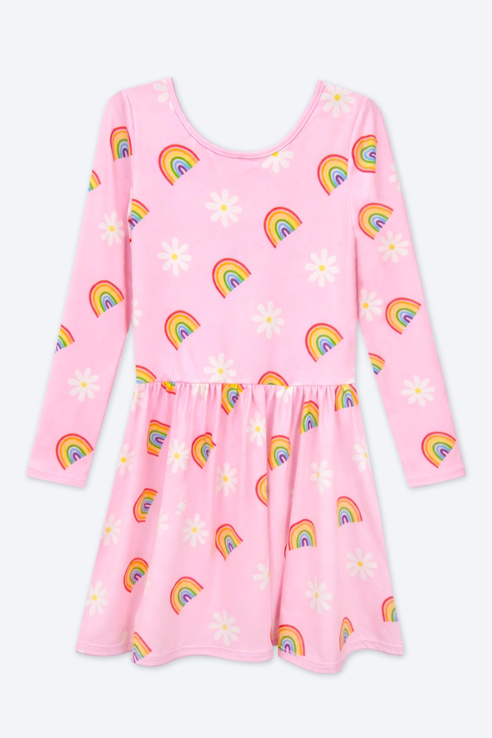 Simply Soft Long Sleeve Be Happy Dress - Pink Berry Love