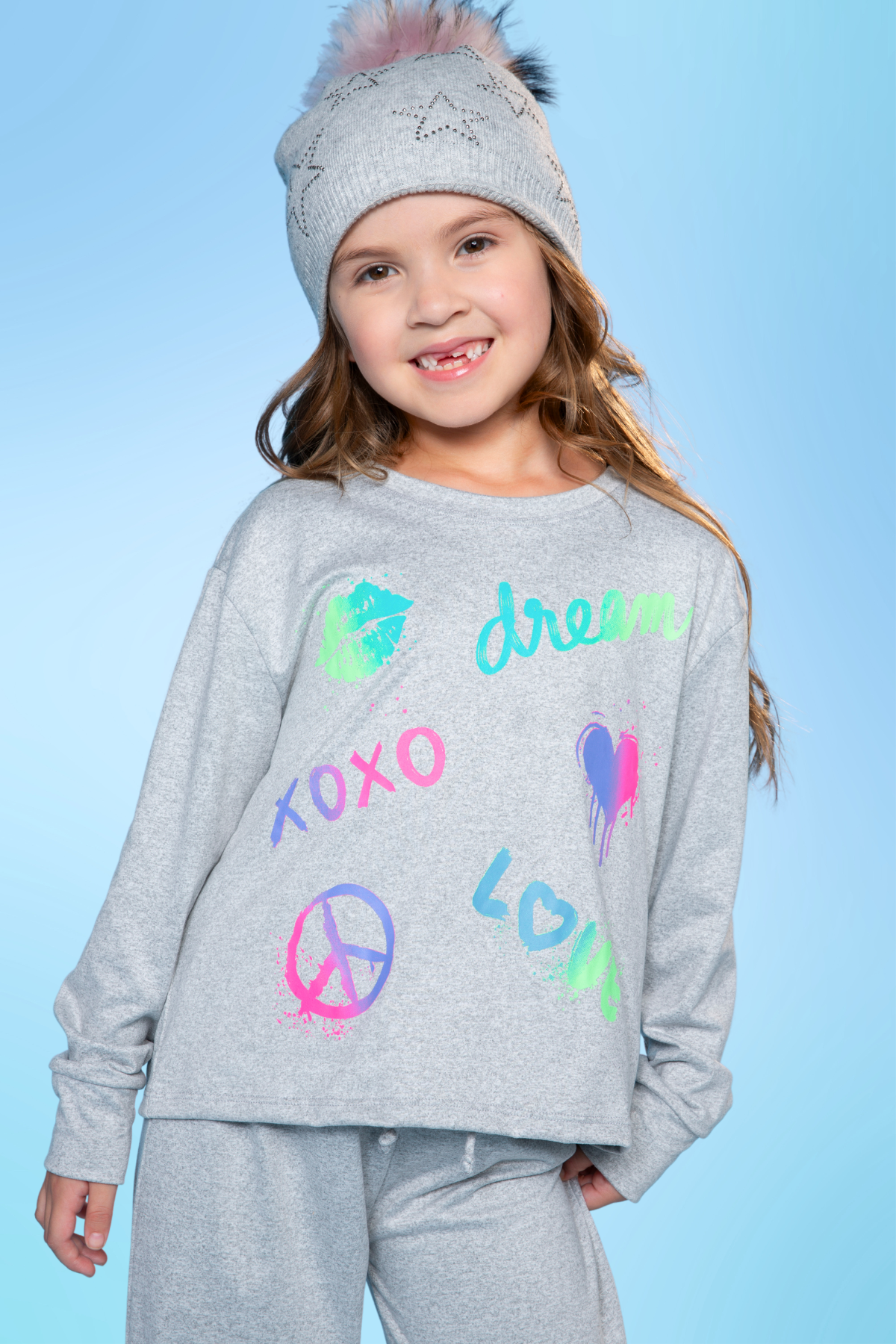 Simply Soft Long Sleeve Easy Tee & Karate Pant - Lavender Capybara