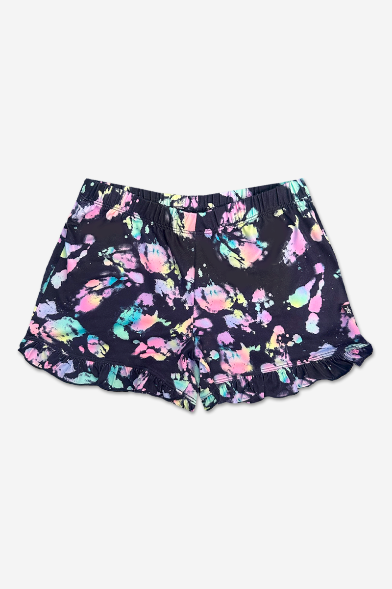 Simply Soft Ruffle Short - Black