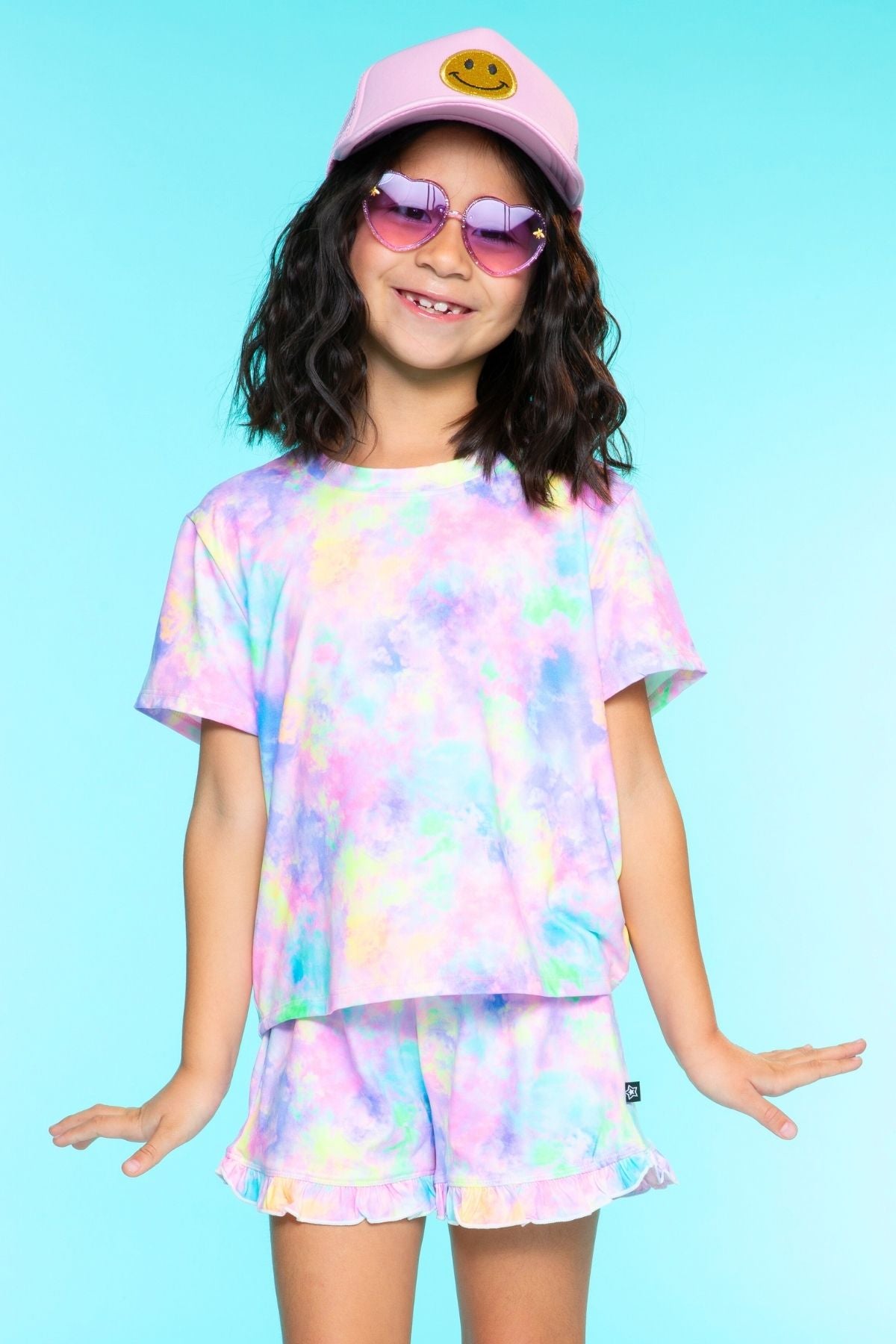 Simply Soft Ruffle Short - Pink Rose - NEW!