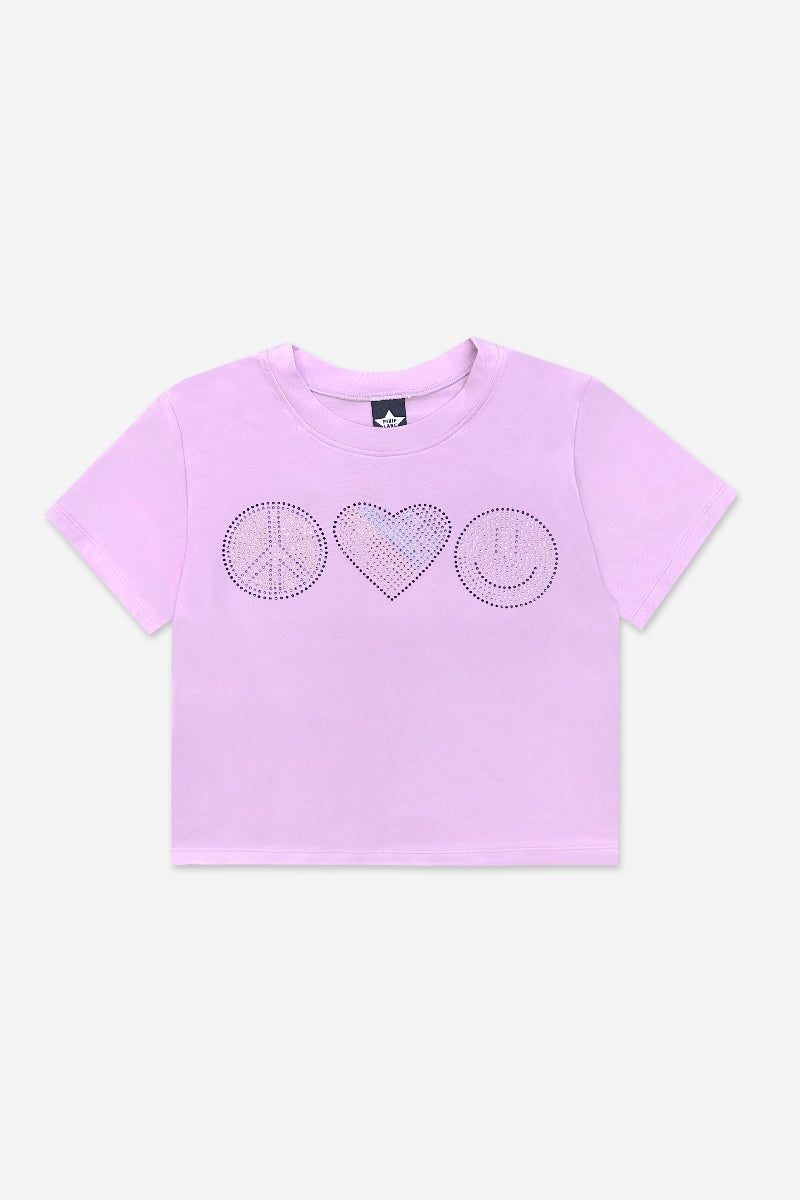 Simply Soft Easy Tee - Rainbow Star Peace Love - NEW!