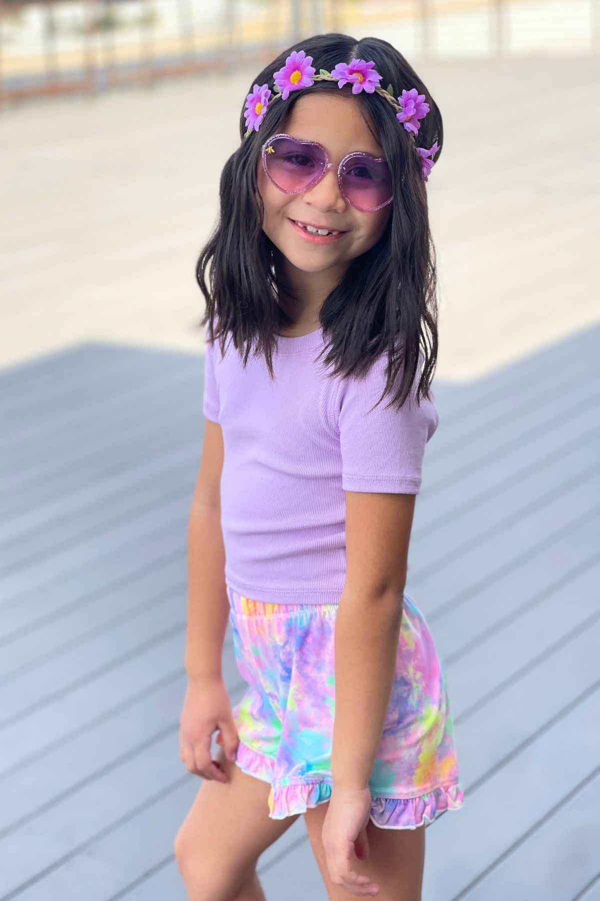 Ultra-Soft Ribbed Fitted Tee - Petal Pink - NEW!