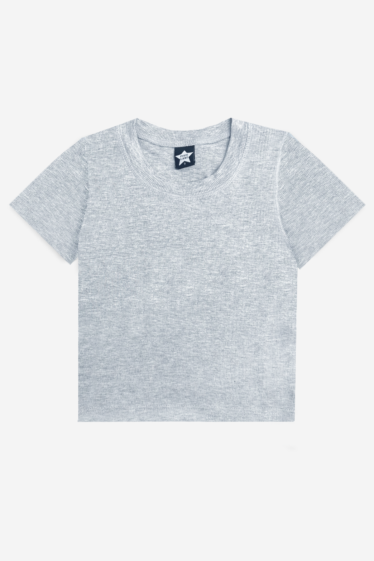 Ultra-Soft Ribbed Fitted Tee - Petal Pink - NEW!