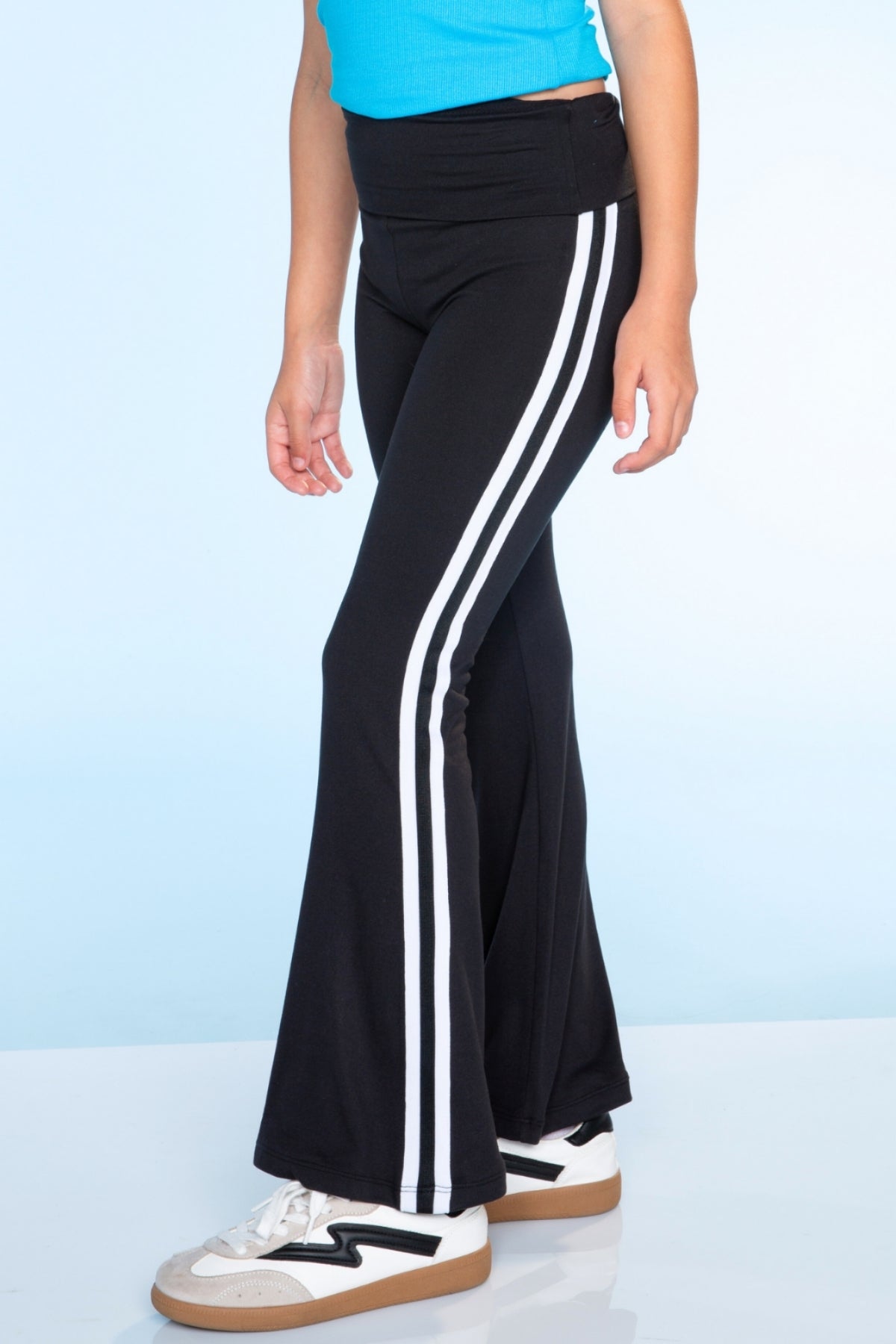 3 Pack Essential Flares - Black | Black White Stripe | Black - NEW!