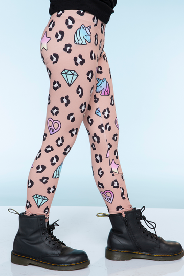 Simply Soft Long Legging - Leopard Unicorn