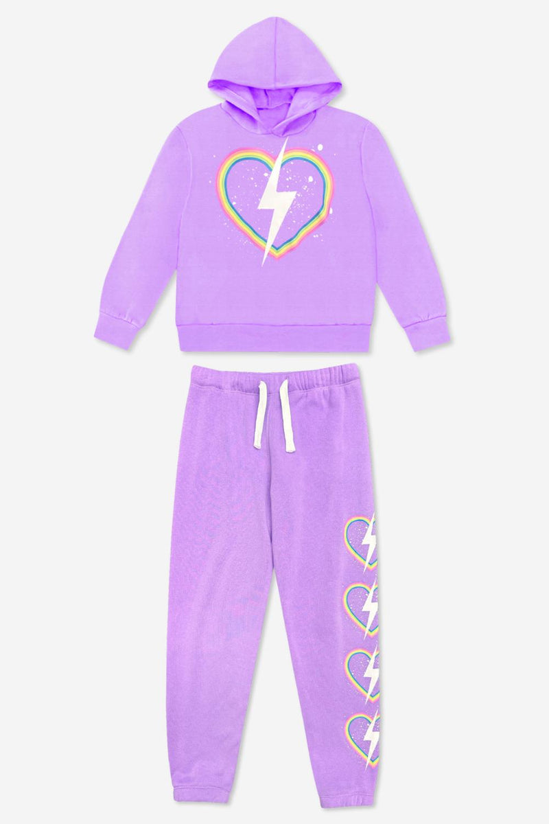 Pack Cotton Soft French Terry Hoodie Sweatsuit