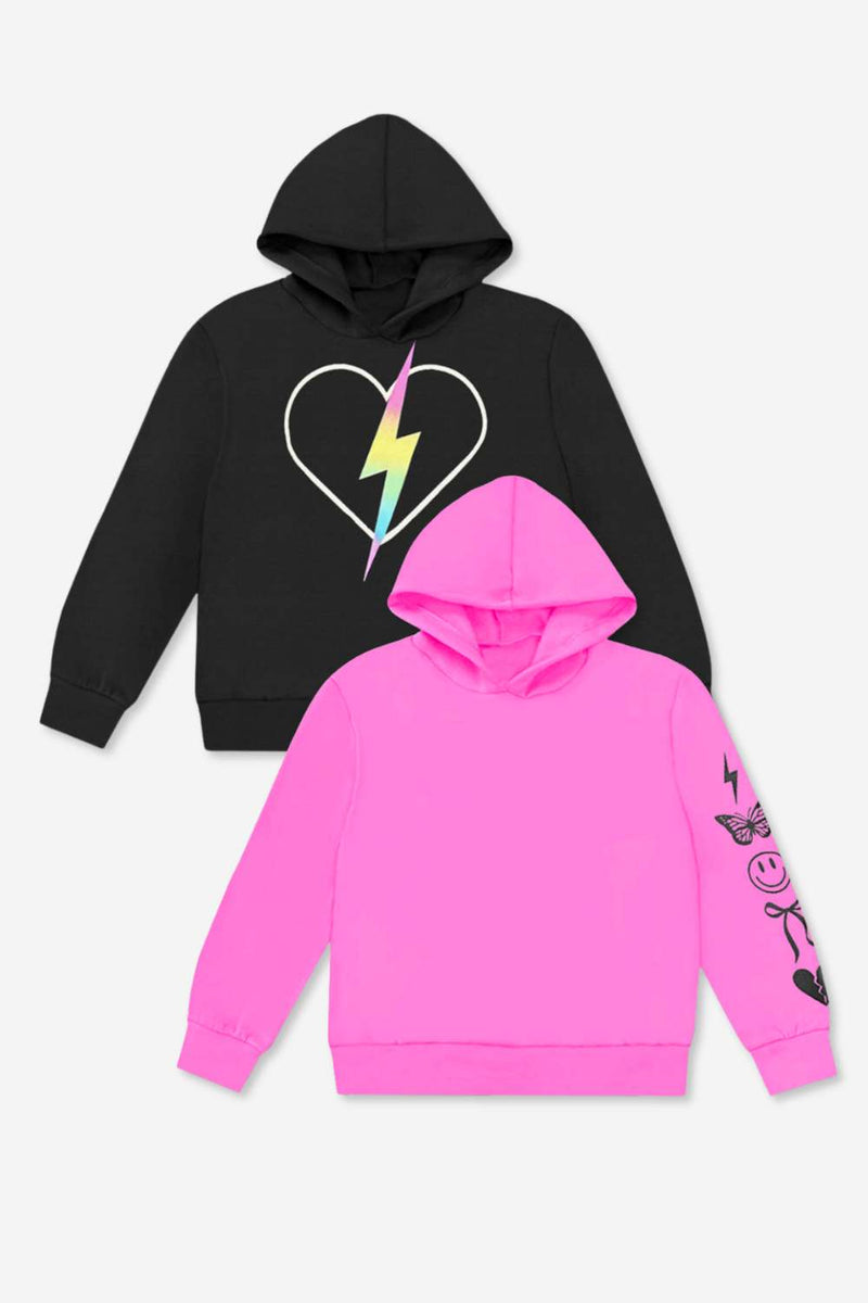 2-Pack Cotton Soft French Terry Hoodie