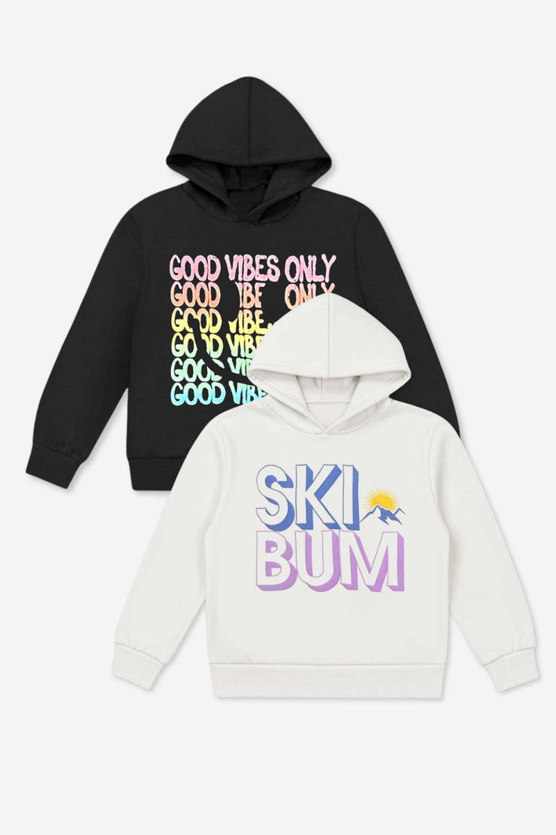 2-Pack Cotton Soft French Terry Hoodie