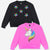 Black Rainbow Stars | Pink Sequin Unicorn - NEW!