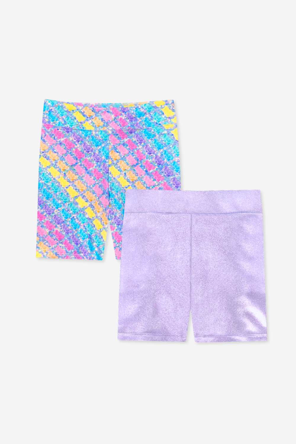 2-Pack High Shine Biker Short