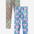 Taupe Leopard | Denim Leopard Pink Bow - NEW!
