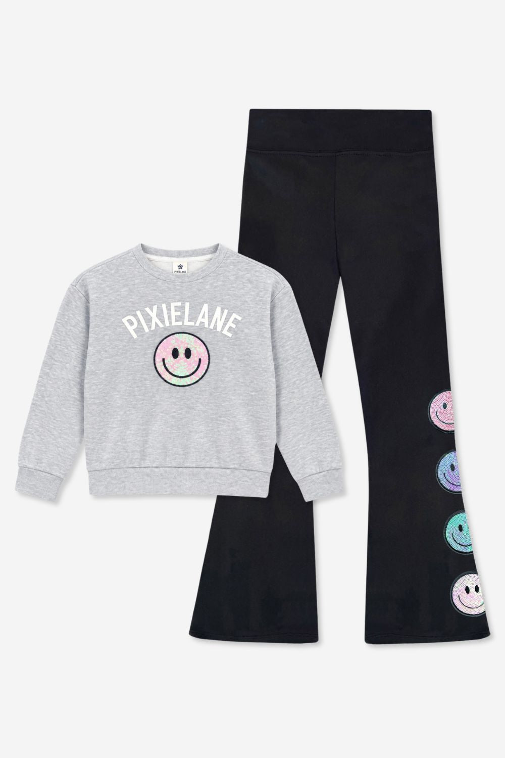 2 Pack Pixielane Crew Sweatshirt & Flare