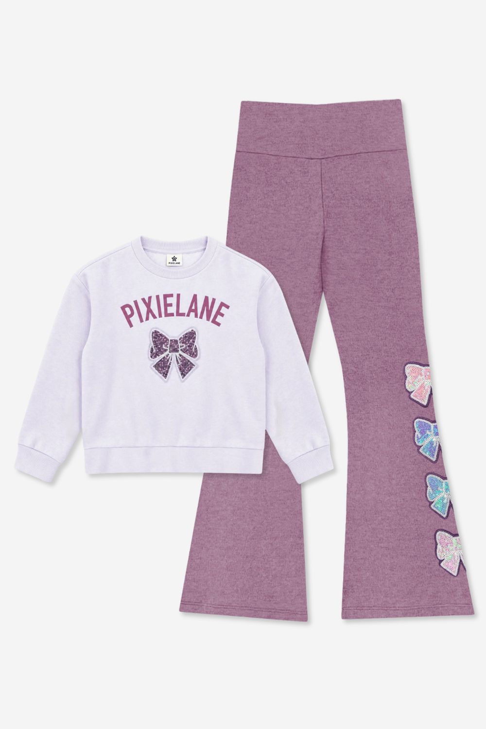 2 Pack Pixielane Crew Sweatshirt & Flare
