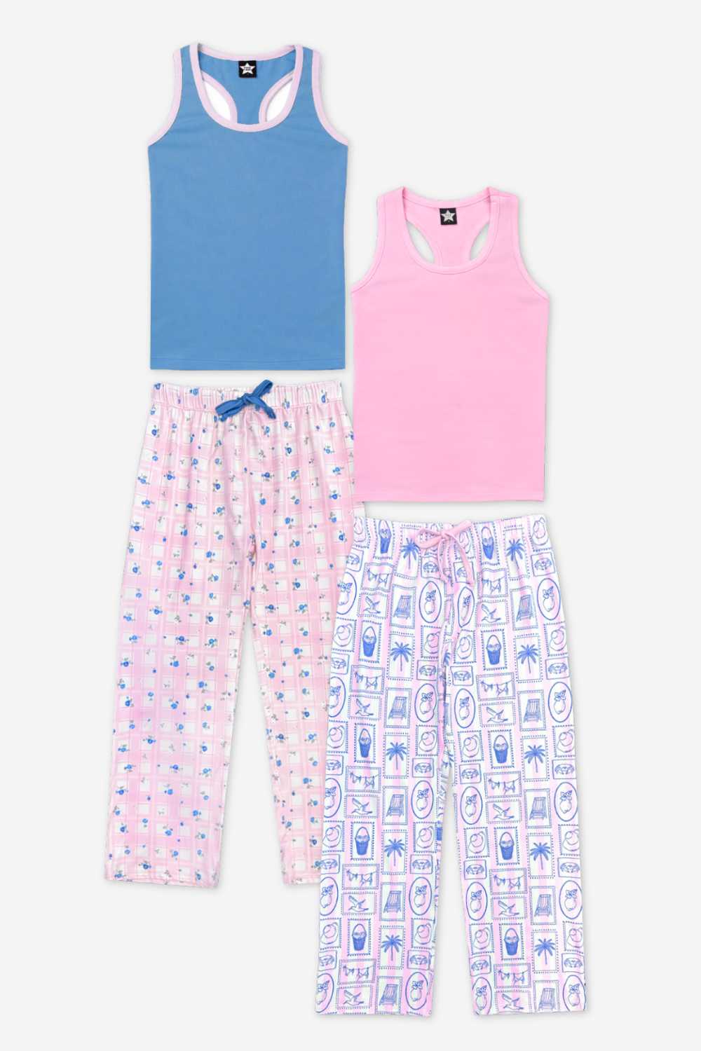2 Pack - Simply Soft Racer Tank & Karate Pant Set
