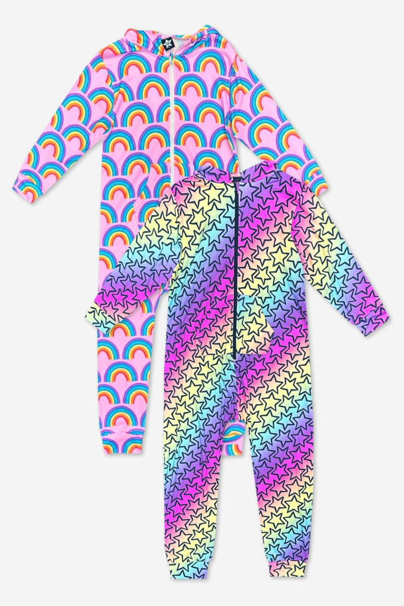 2-Pack Simply Soft Hooded Zip Onesie