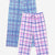 Pink Navy Plaid | Denim Lt Pink Plaid - NEW!