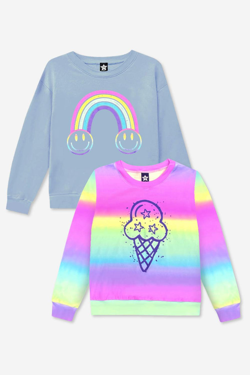 2-Pack Simply Soft Long Sleeve Crew Top