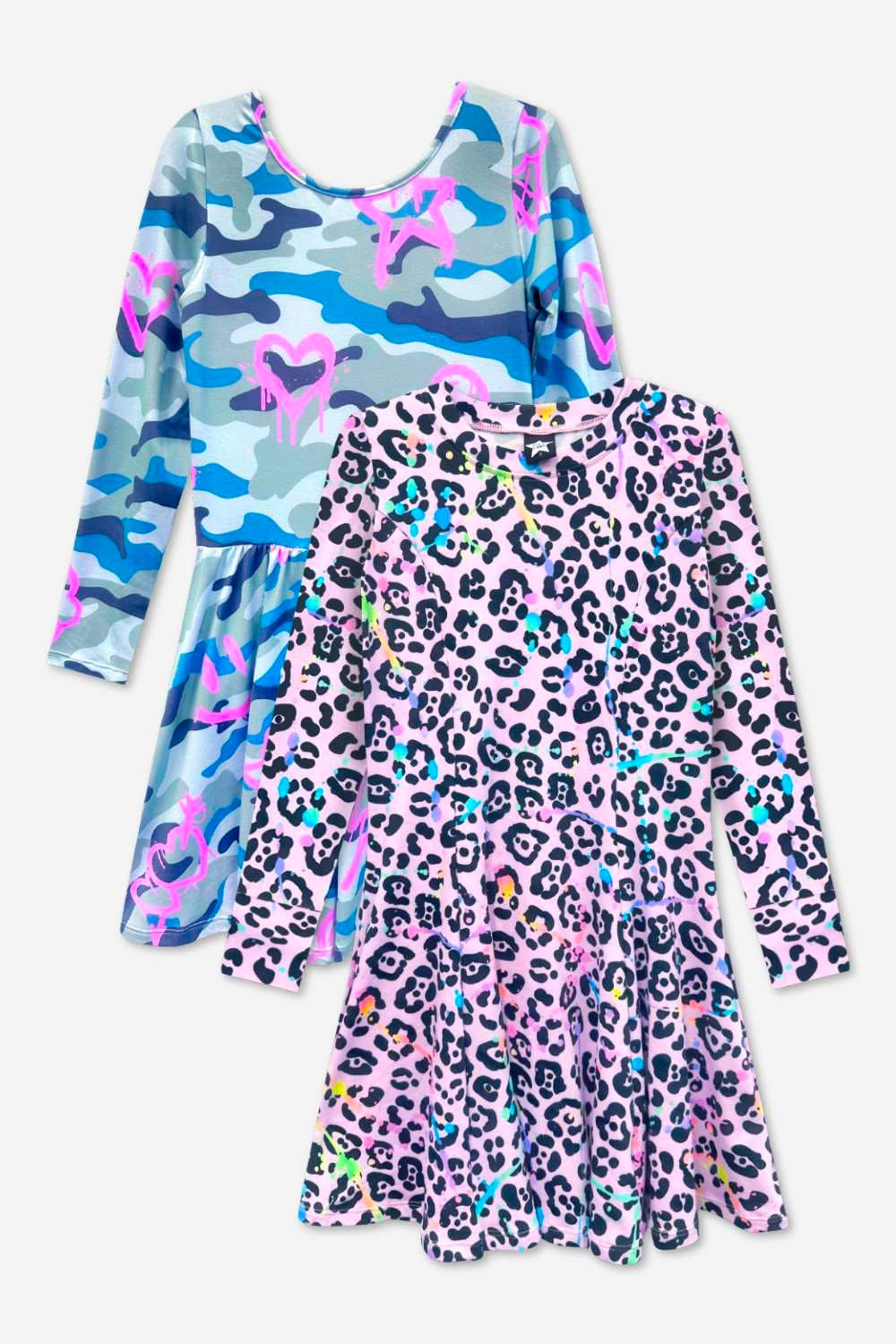 2-Pack Simply Soft L/S Dress.