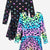 Rainbow Leopard | Black Rainbow Foil Hearts & Stars - NEW!