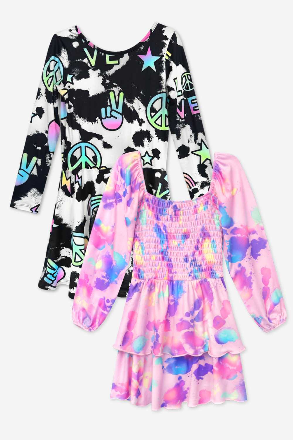 2-Pack Simply Soft L/S Dress.