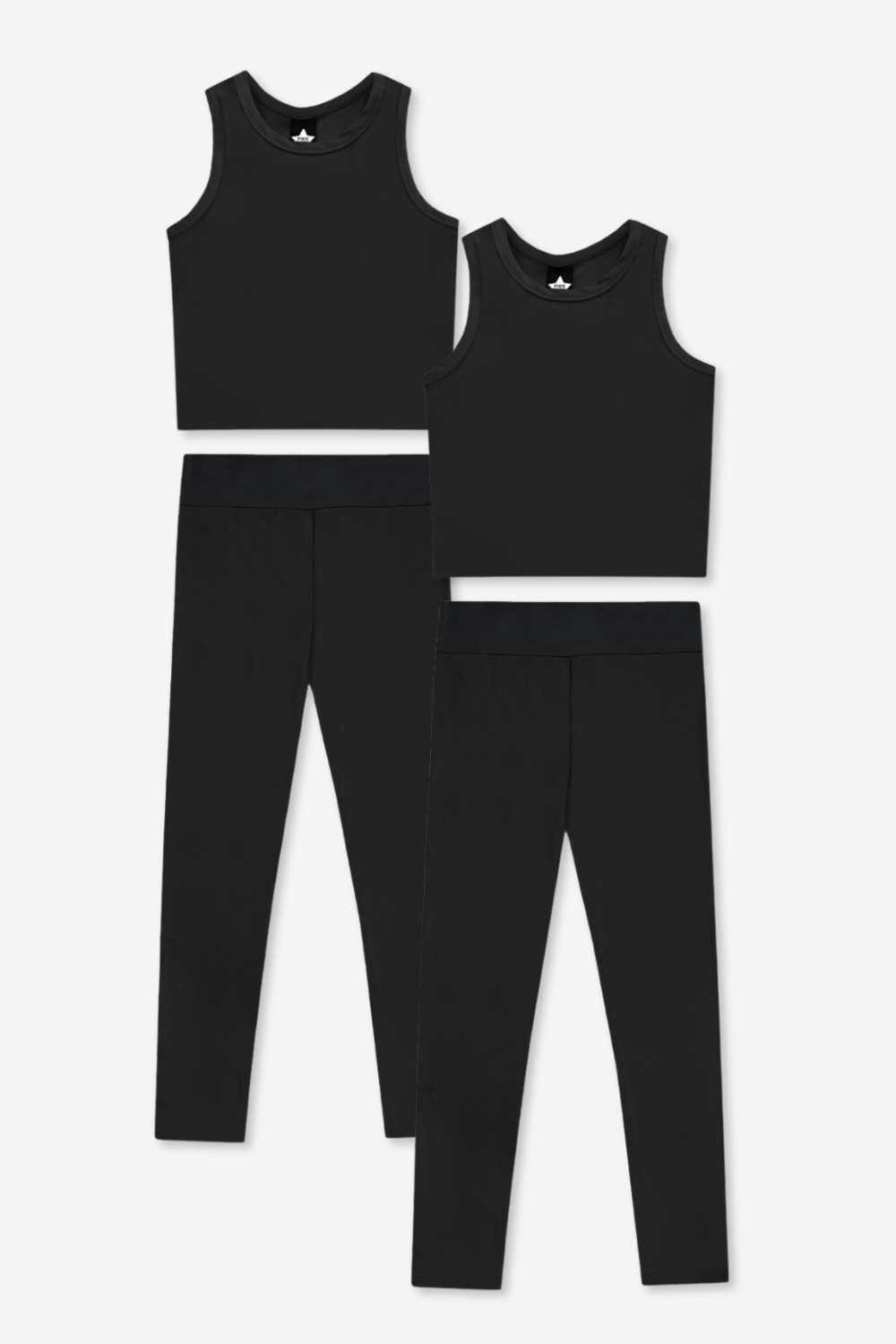 2-Pack Racerback Tank & Mid-Rise Legging Set