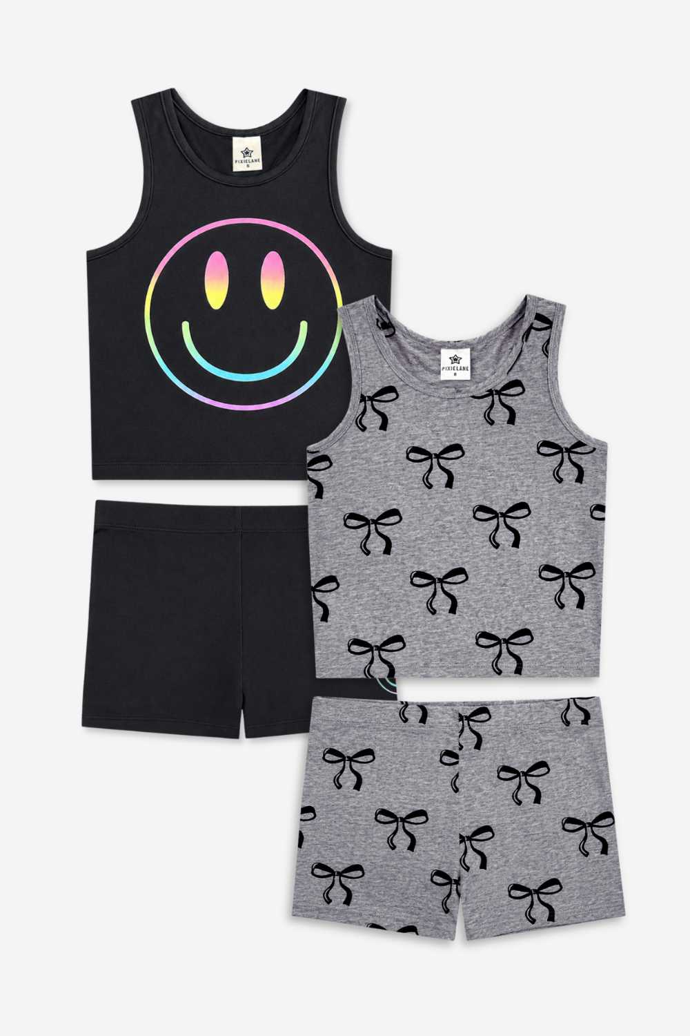 2-Pack Simply Soft Luxe Cropped Racerback Tank & Tumble Short