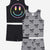 Steel Black Bows | Black Rainbow Smile - NEW!