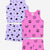 Lilac Black Star | Neon Pink Graffiti Emojis - NEW!