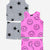 Steel Black Stars | Dark Pink Smile - NEW!