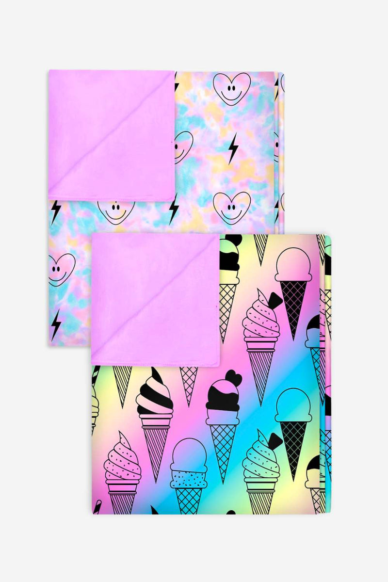 2-Pack Simply Soft Reversible Blanket