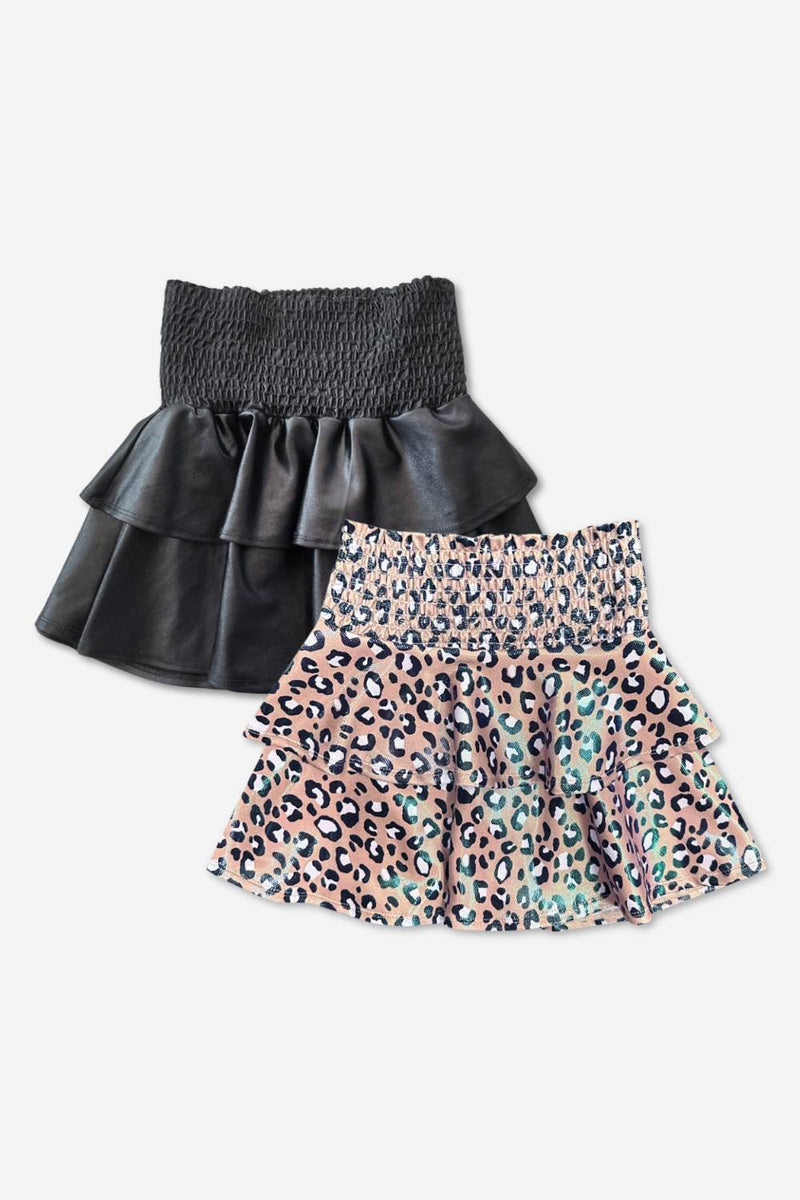 2-Pack Smocked Skirt