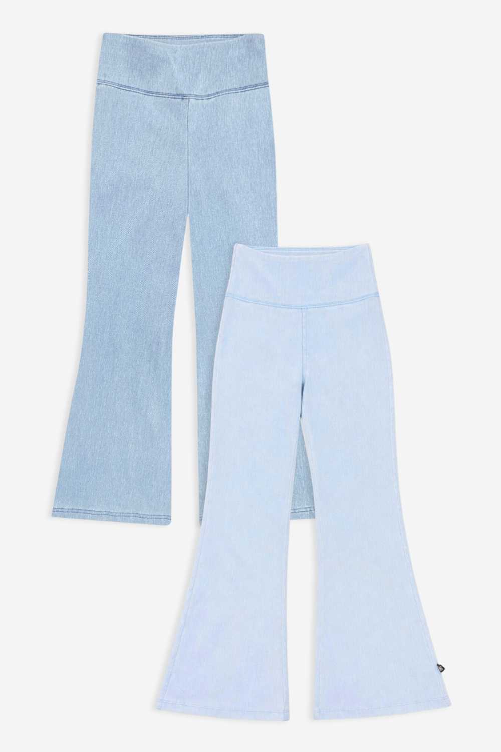 2-Pack Super Stretch Soft Denim Flare Jegging